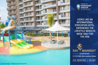 Paradise Sai Mannat looks like an International staycation hotel experience the lifestyle in Kharghar Navi Mumbai